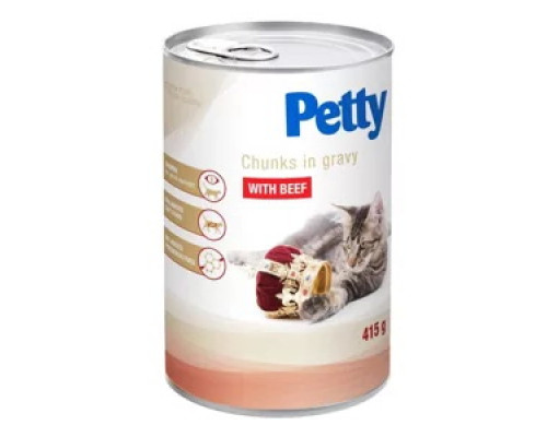 Petty 415 gr с говядиной