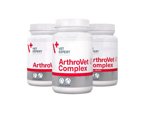 VetExpert ArthroVet Complex, пищевая добавка для собак и кошек, 60 капсул