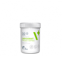 VetExpert Caryodent Finger Wipes, салфетки для гигиены полости рта у собак и кошек, 50 штук