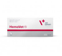 VetExpert HemoVet, пищевая добавка для собак, 60 таблеток