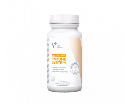 VetExpert Immune Sistem, пищевая добавка для собак и кошек, 30 капсул