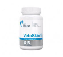VetExpert VetoSkin, пищевая добавка для собак и кошек, 60 капсул