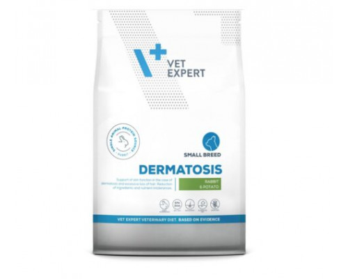 Vet Expert Dermatosis Dog Rabbit, ветеринарная диета для собак, 2 кг