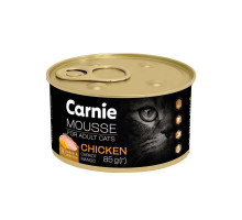 Влажный корм для кошек Carnie мусс с курицей, манго, морковью и желе - 85 г