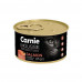 Корм для взрослых кошек Carnie паштет мясной мусс с лососем и желе 85 г 