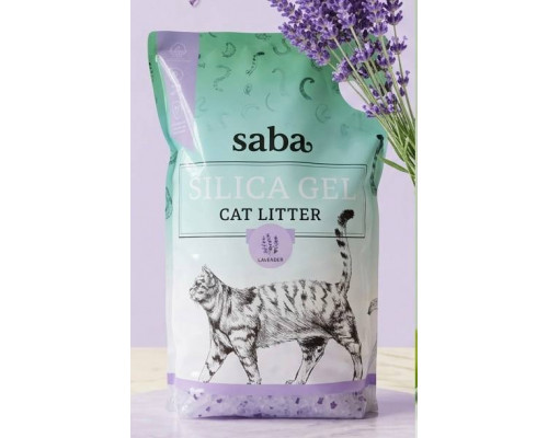 Наполнитель Saba Silica Gel (Лаванда  3,8L )