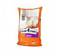 Club 4 Paws Сухой корм для взрослых кошек, с поддержкой мочеиспускательной системы, с курицей Развес (KG)