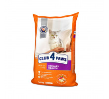 Club 4 Paws Сухой корм для взрослых кошек, с поддержкой мочеиспускательной системы, с курицей Развес (KG)
