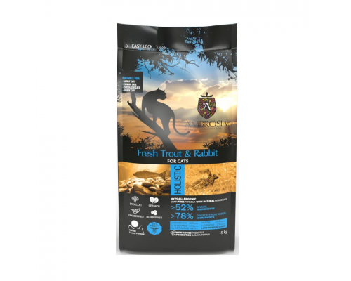 Ambrosia Grain Free CAT Fresh Trout & Rabbit 1.5 kg