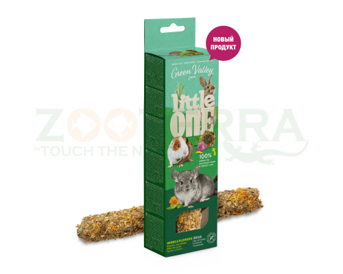 Little One Green Valley Stick Grain free herbs/flowers 160 g