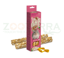 Little One Sticks для грызунов с рисом и орехами 2x55 g
