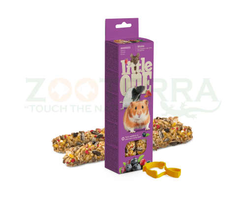 Little One Sticks для грызунов с ягодами 2x60 g