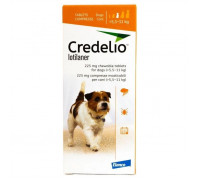 CREDELIO 225mg caini 5.5-11kg 3tb PORTOCALIU
