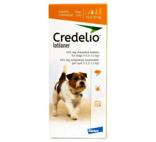 CREDELIO 225mg caini 5.5-11kg 3tb PORTOCALIU