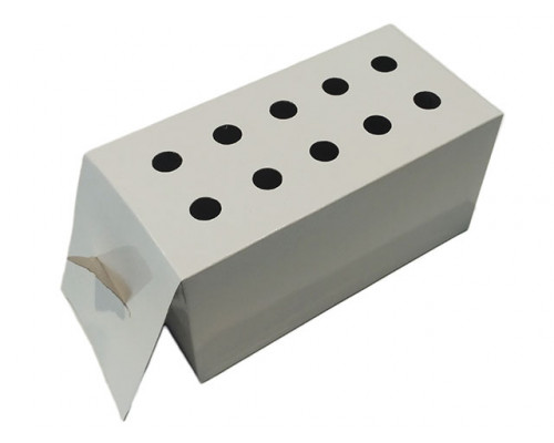 Переноска для птиц и хомяков, картонная, 16*8*8см, (35038)