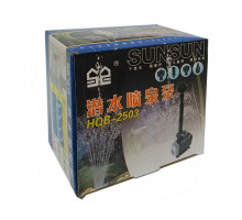 Насос фонтанный Sunsun HQB2503 с насадками, (20024)