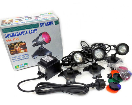 Светильник прудовый SunSun CQD-220C, (23005)