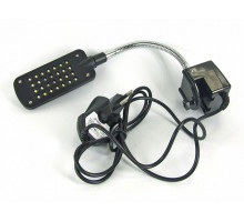 LED светильник, 4W, 220v, с держателем, (23007)