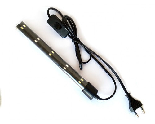 LED светильник, погружной, 220v, L-42 см, 140см кабель, (23010)