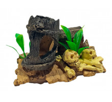 Декор пластик SZ-597, 11.5*7*8cm -3, (26080)