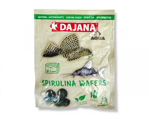 Dajana Spirulina Wafers, 25g, (28049)
