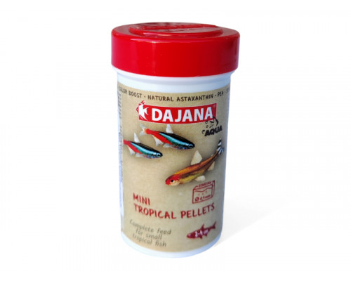 Dajana Mini Tropical pellets, 100ml, (28104)