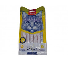 WANPY Кремовое лакомство с курицей, для кошек, 70г, 5шт, (40020)