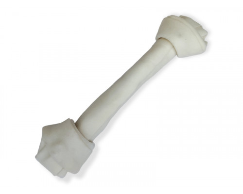 Кость белая, узелки, 25см, 140г, (40055)