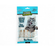 JUNGLE Кремовое лакомство с тунцом и лососем, для кошек, 70г, 5шт, (40063)