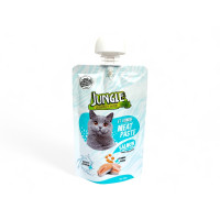 JUNGLE Мясная паста с тунцом, для кошек, 90г, (40069)
