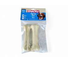 SNACKY Кость белая, 12,5см, 2шт в упаковке, 95г, (40080)