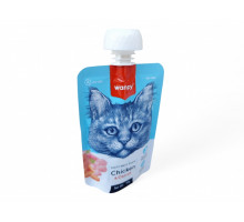 WANPY Мясная паста с курицей, для кошек, 90г, (40088)