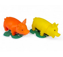 Игрушка винил, поросенок, 15*8,5см, (41409)