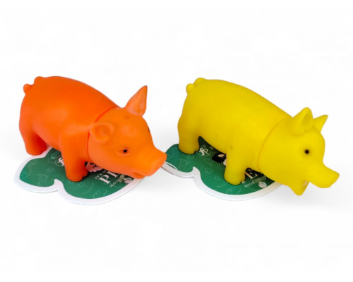 Игрушка винил, поросенок, 15*8,5см, (41409)