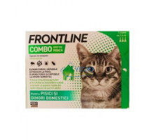 Противопаразитарное средство Frontline Combo для кошек.