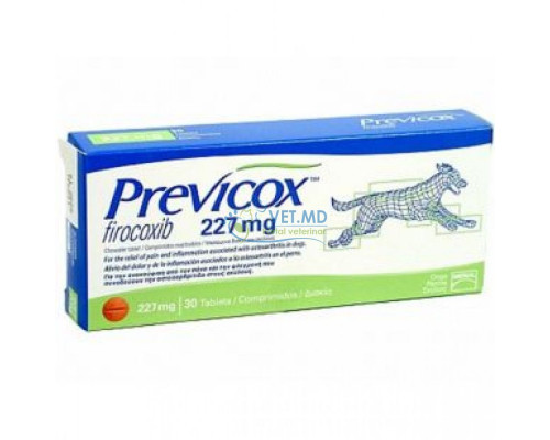 Previcox 227 mg, 30 pastile