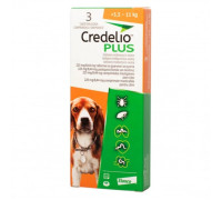 Credelio Plus 225 mg caini (5.5 - 11 kg) - 3 tablete Comprimat masticabil pentru utilizare la câini cu sau expuși riscului de infestări