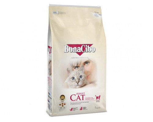 Bonacibo Adult Cat с курицей 15 кг