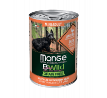 Monge Dog Bwild Adult Duck/Pumpkin/Zucchini 400gr