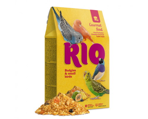 RIO Гурмэ корм для волнистых попугайчиков и мелких птиц 250 g