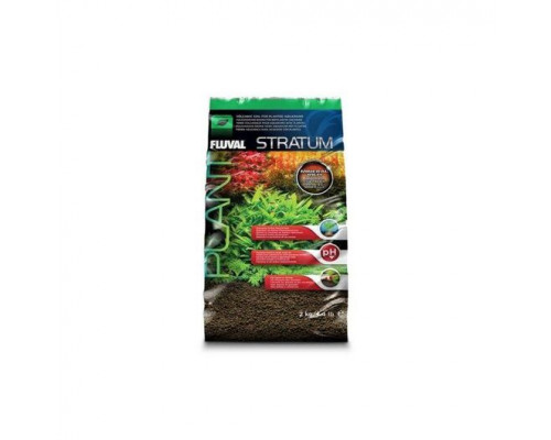 Hagen Fluval Plant & Shrimp Stratum 2 кг – питательный вулканический грунт для растений и креветок