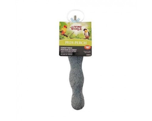 Hagen Living World Pedi-Perch Medium – минеральная жердочка для птиц, средняя