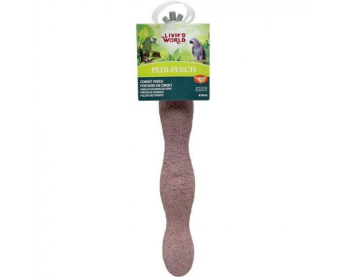 Hagen Living World Pedi-Perch Large – минеральная жердочка для крупных птиц, большая