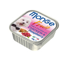 MONGE DOG FRUIT CHICKEN/RASPBERRY 100gr.
