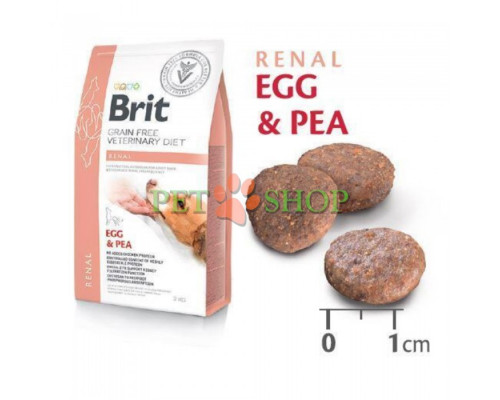 Brit GF Veterinary Diet Dog Renal 2 kg для собак