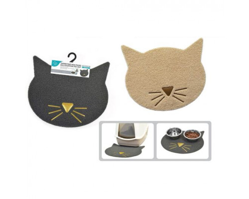 LeoPet Мультифункциональный коврик в виде кошачьей головы 37*43 cm