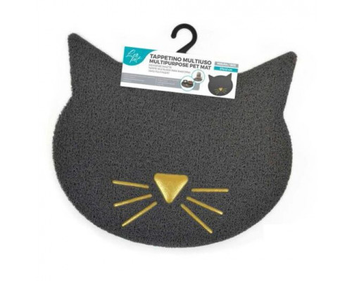 LeoPet Мультифункциональный коврик в виде кошачьей головы 37*43 cm