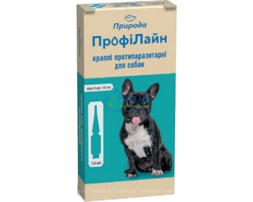 Profiline для собак от 4 до 10 кг, 1 пипетка
