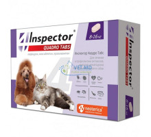 Inspector Quadro Tabs для собак и кошек 8-16 кг, 1 таблетка