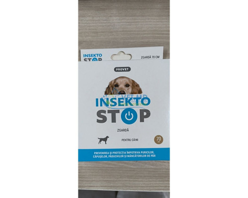 Ошейник Insectostop от блох и клещей для кошек и мелких собак, 70 см